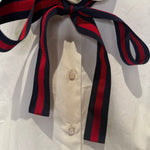 Gucci Bow Tie Button Up