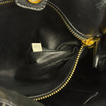 Prada Bicolor Leather Nappa Waves Tote Bag