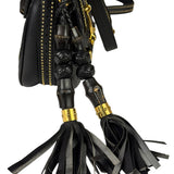 Gucci Black Leather Snaffle Bit Shoulder Bag