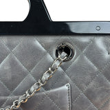 Chanel Dark Grey Cockpit Flap Shoulder Bag 2015