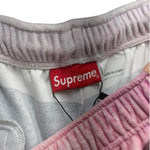 Supreme Geo Velour Shorts Pink
