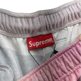 Supreme Geo Velour Shorts Pink