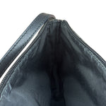 Gucci GG Black Canvas Pochette Handbag