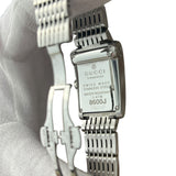 Gucci Black Tank Stainless Band