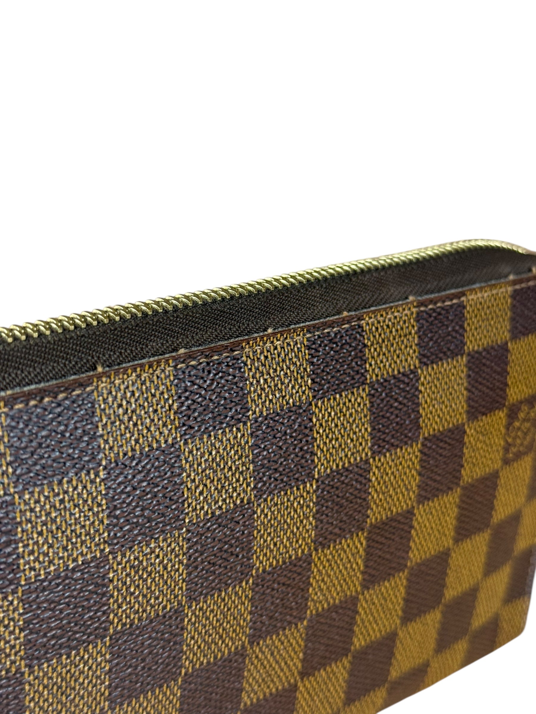 Louis Vuitton Damier Ebene Zippy Organizer Wallet