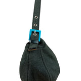 Fendi Green Jersey Cotton Baguette