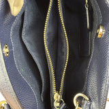 Coach Vintage Navy Leather 2Way Bag