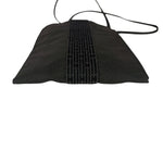Hermes Grey Herline Toile Shoulder Pochette