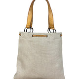 YSL Canvas Kahala Heart Tote