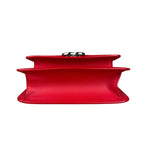 Chanel Red Calfskin Small Box Flap 2017