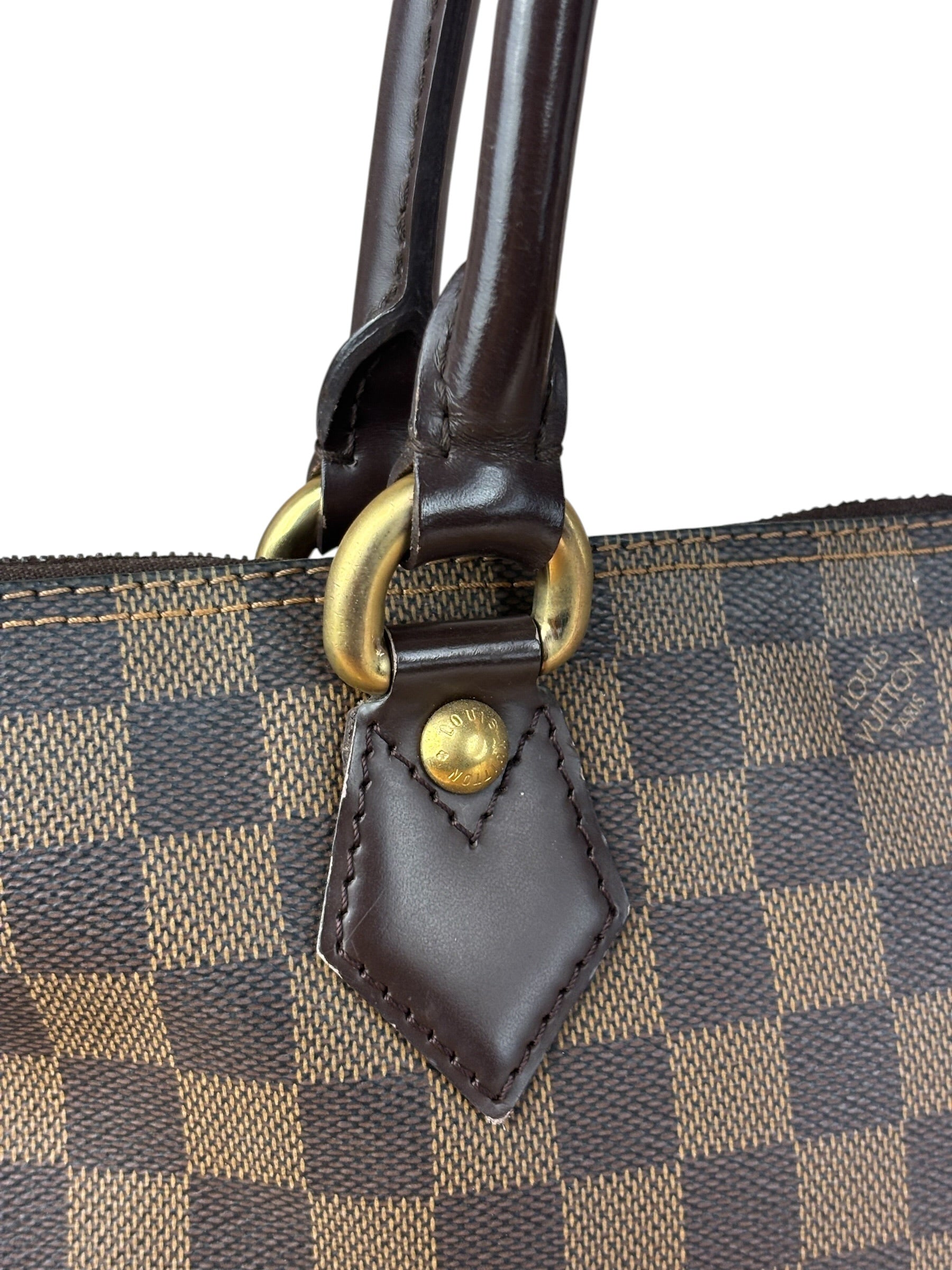Louis Vuitton Saleya Damier Ebene Shoulder Bag