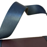 Celine Navy Blue/Burgundy Medium Frame Shoulder Bag