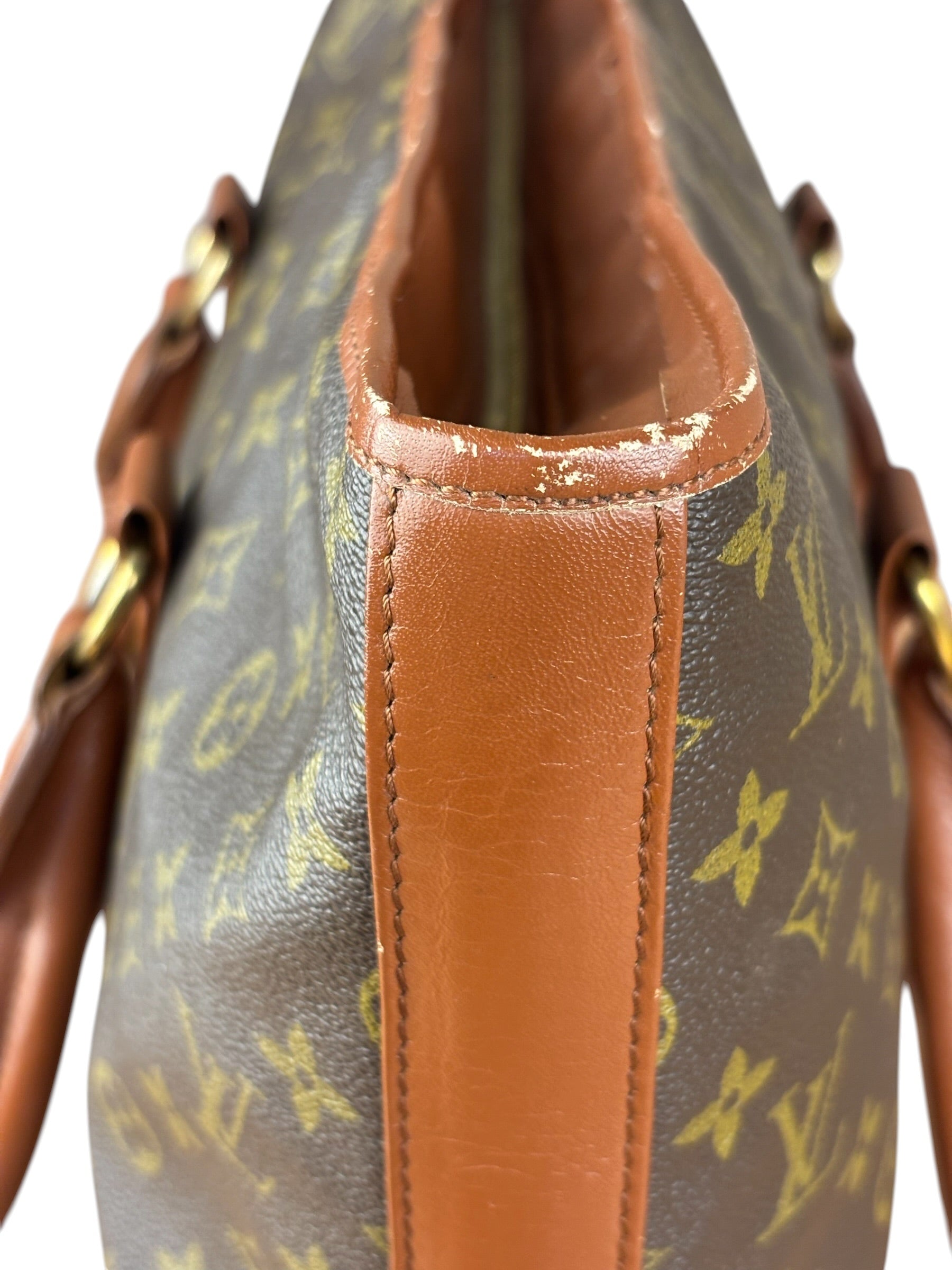 Louis Vuitton Vintage Monogram Sac Weekend Tote Bag MM