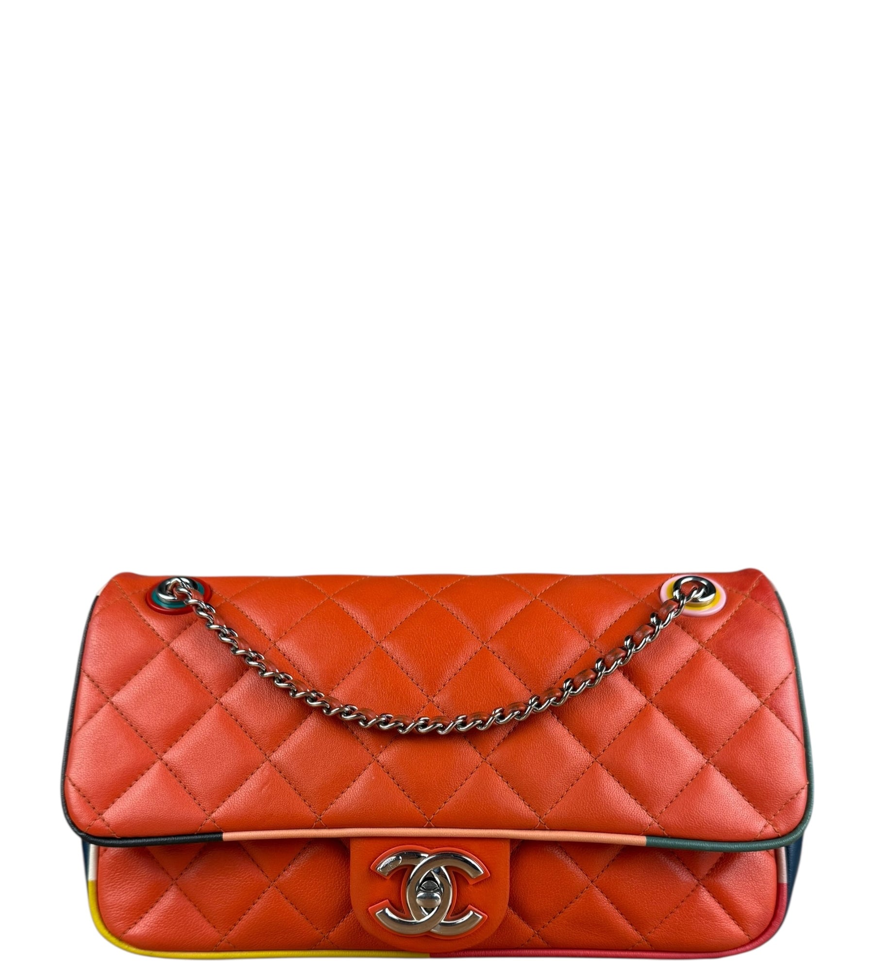 Chanel 2017 Cuba Color M Single Flap