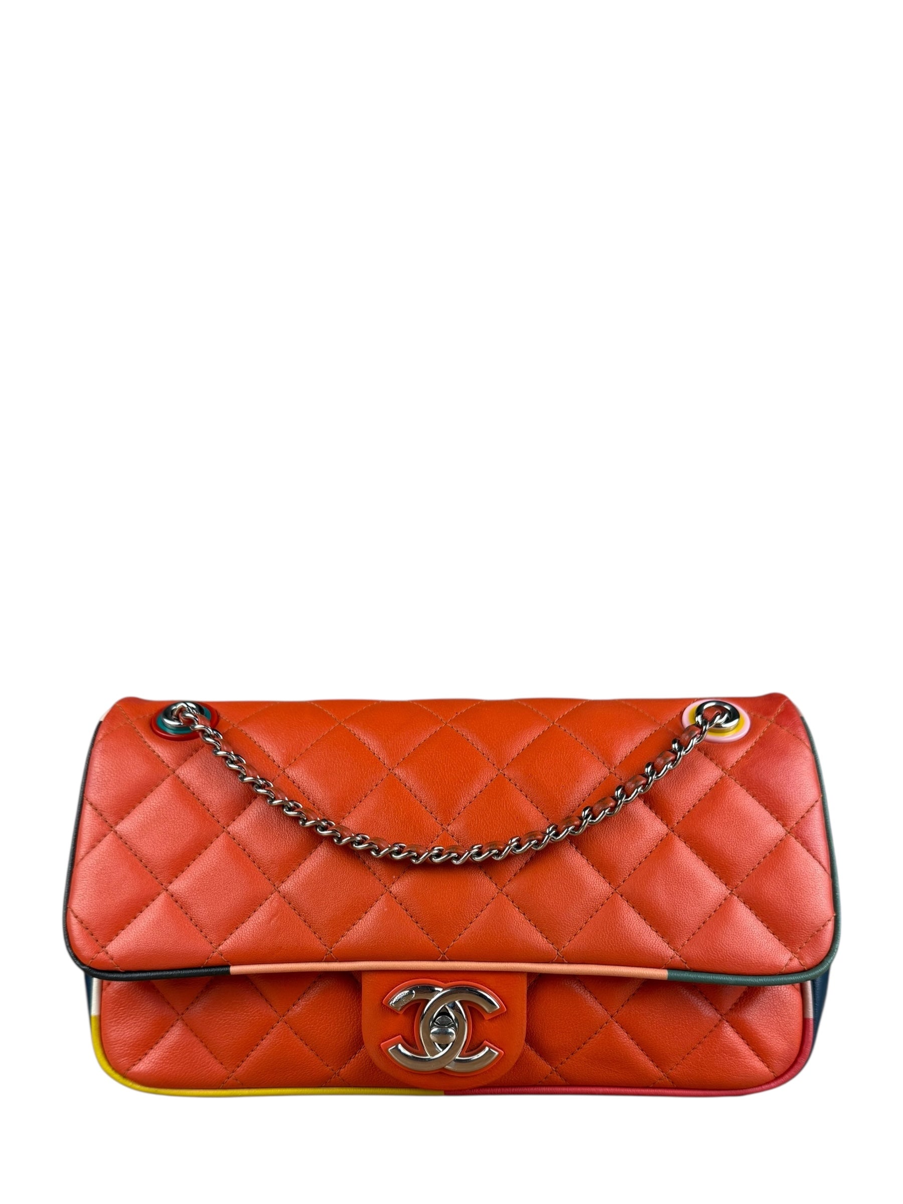 Chanel 2017 Cuba Color M Single Flap