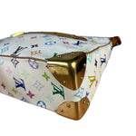 Louis Vuitton White Multi Murakami Boulogne Shoulder Bag