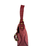 Gucci GG Vintage Pink Canvas Horsebit Shoulder Bag