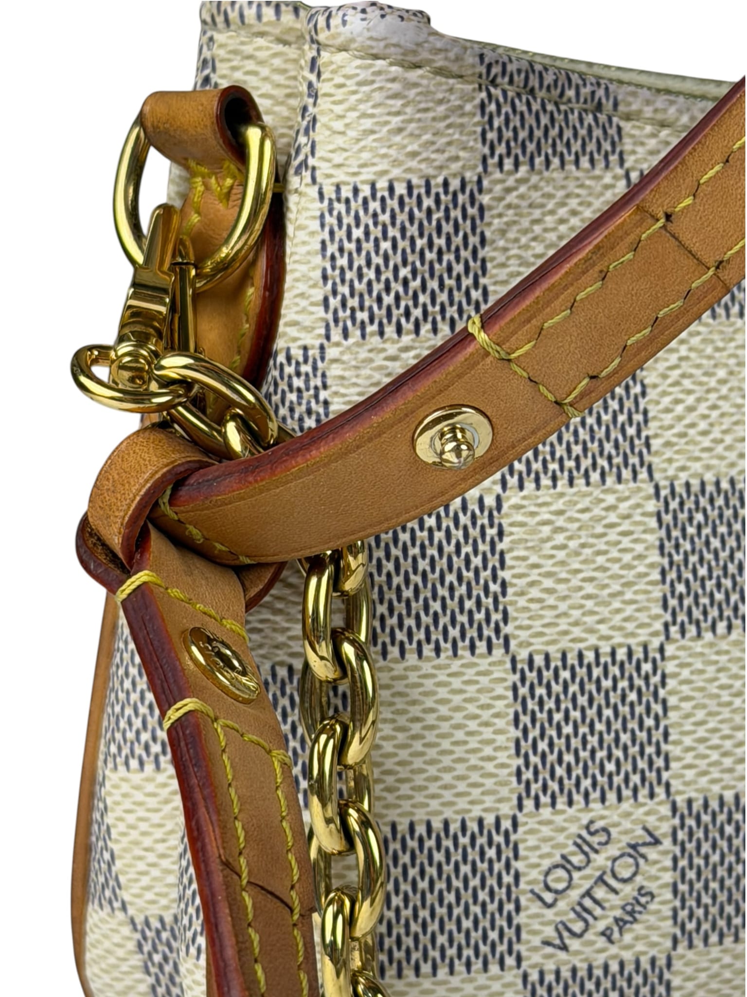 Louis Vuitton Damier Azur Liv Pochette