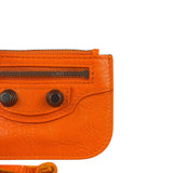 Balenciaga Le Cagole Zip Pouch Orange
