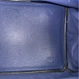 Hermes Blue Clemence Leather JPG Birkin 42 Palladium 2006