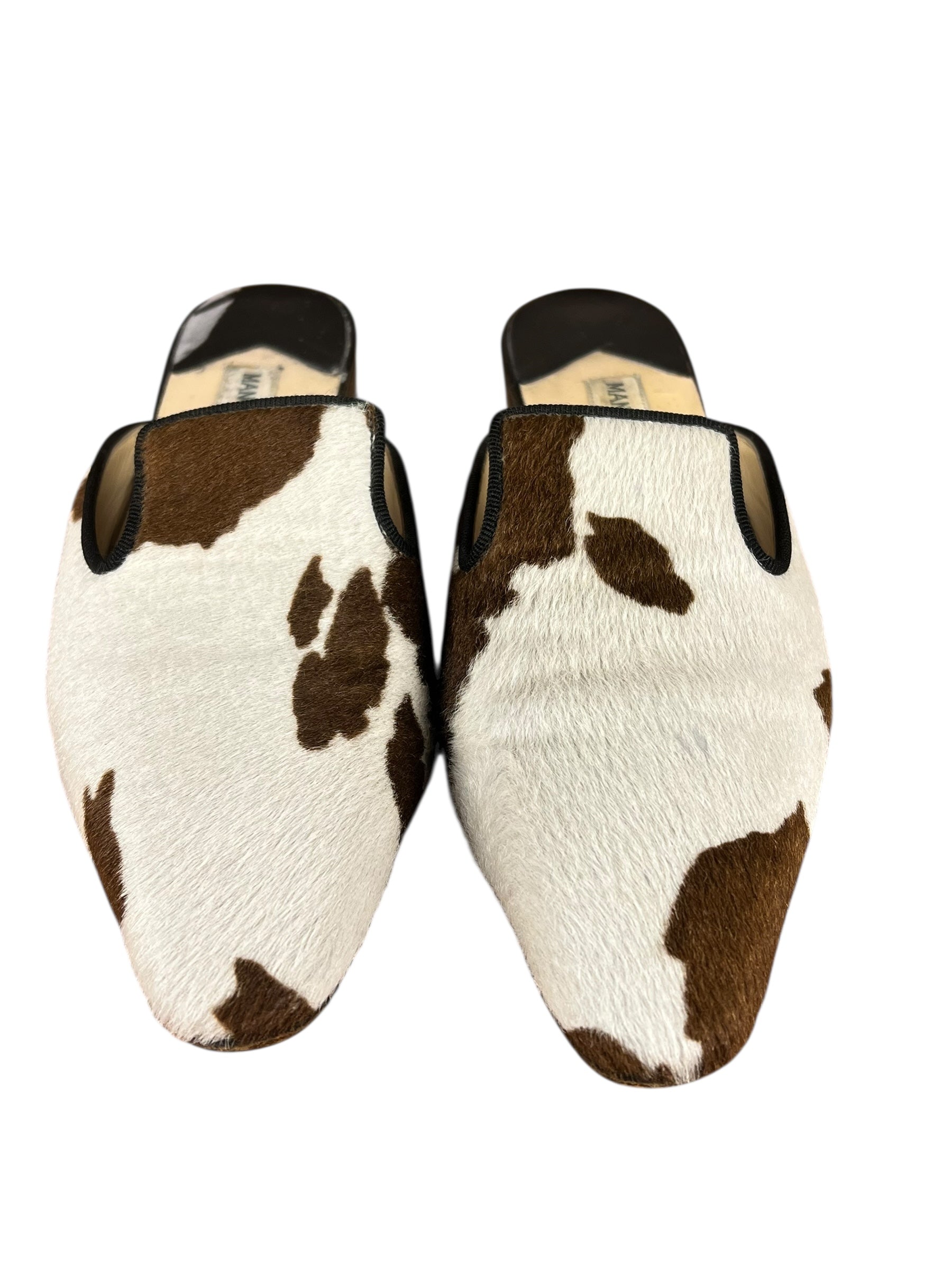 Manolo Blahnik Pony Hair Mule