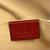 Gucci Black Matalassè Leather Marmont Belt Bag