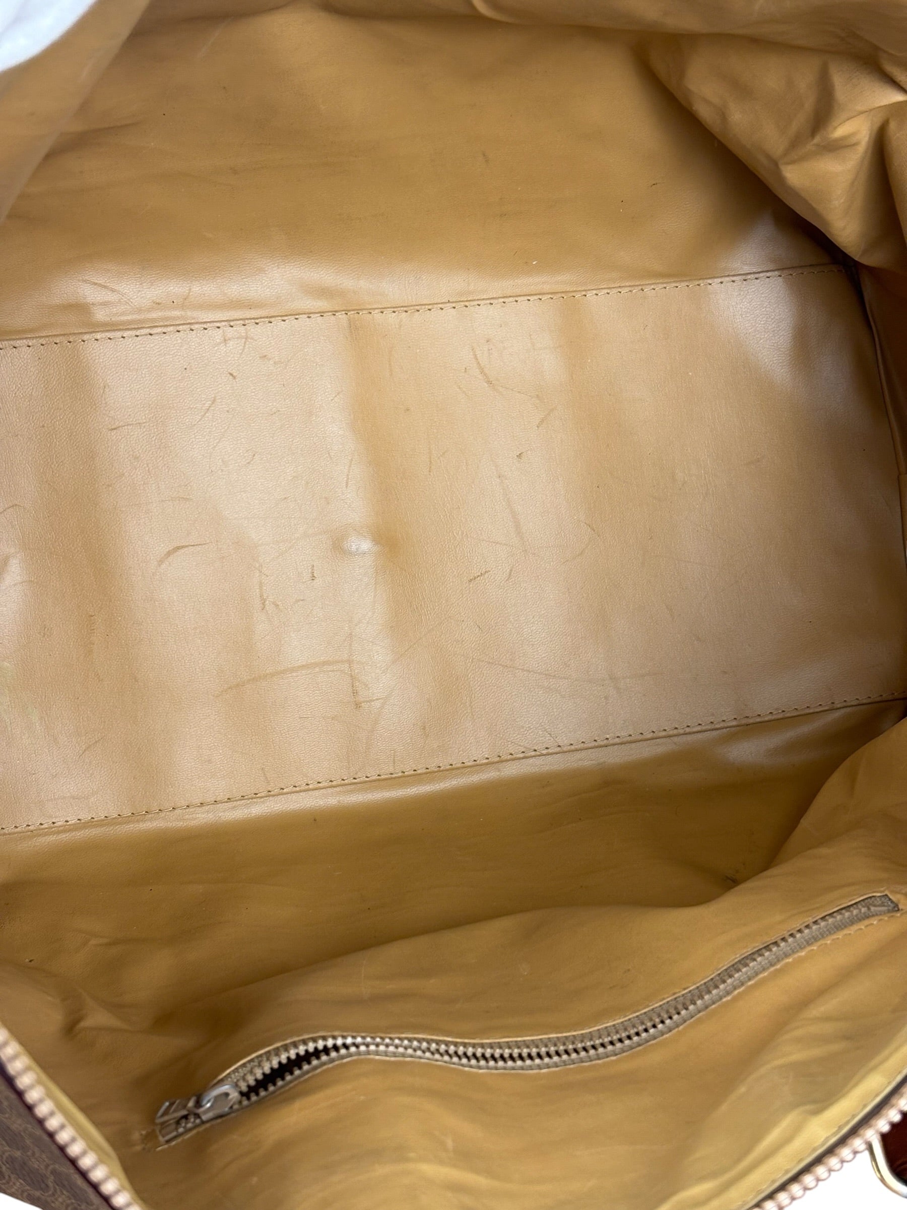 Celine Vintage Macadam Weekender Travel Bag