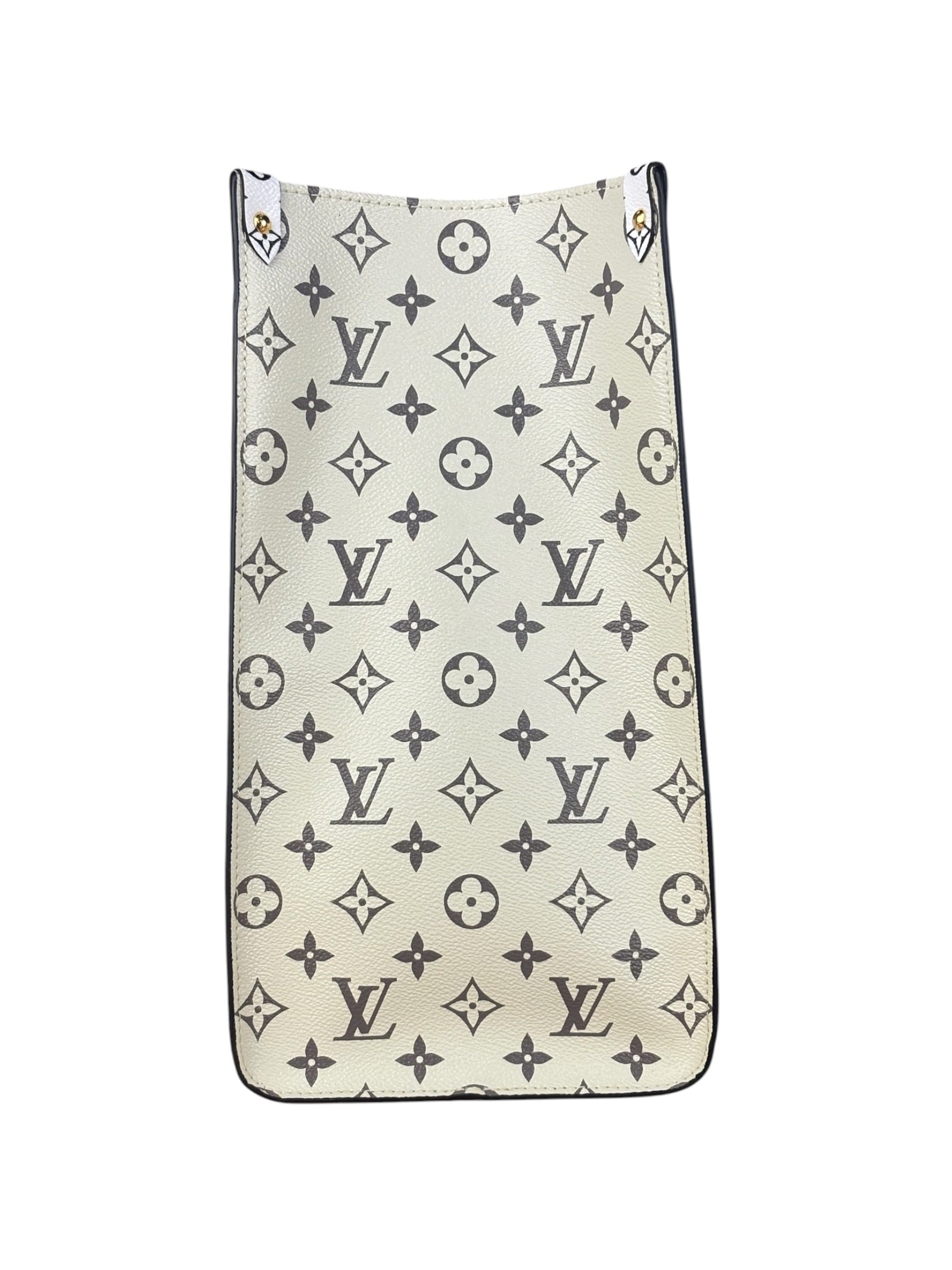 Louis Vuitton Khaki/Green OnTheGo GM Tote