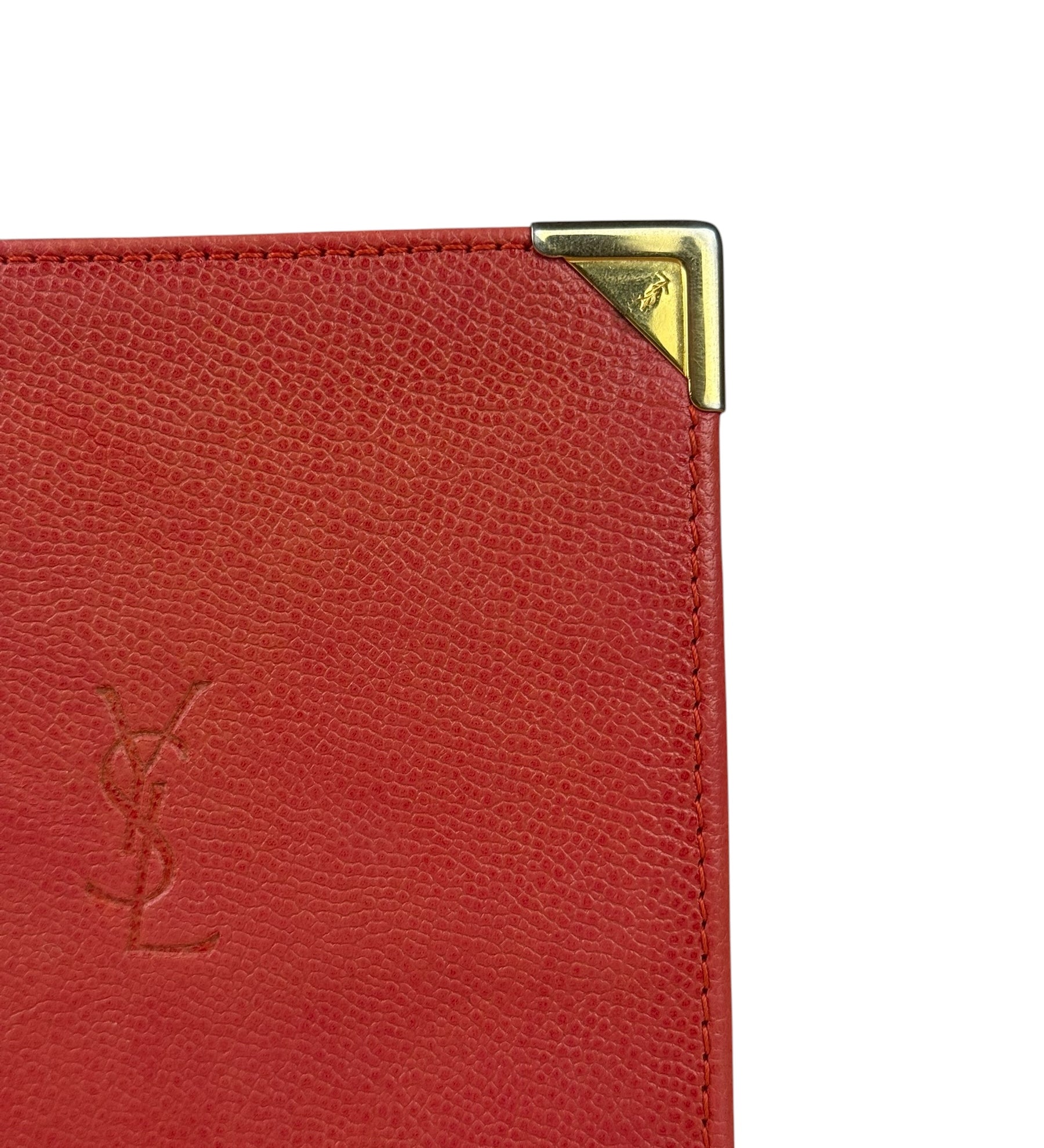 Yves Saint Laurent Vintage Logo Bifold Wallet