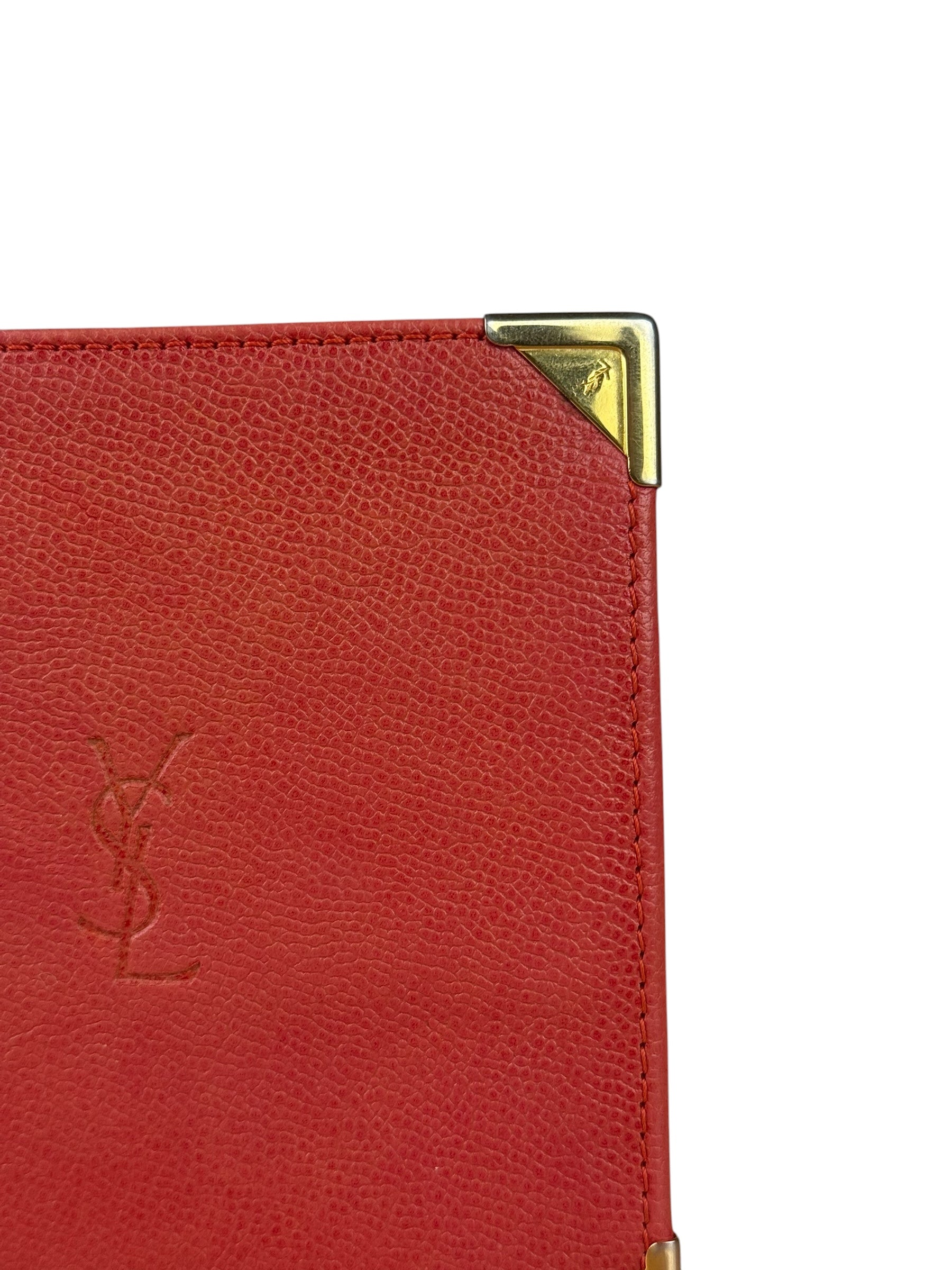 Yves Saint Laurent Vintage Logo Bifold Wallet