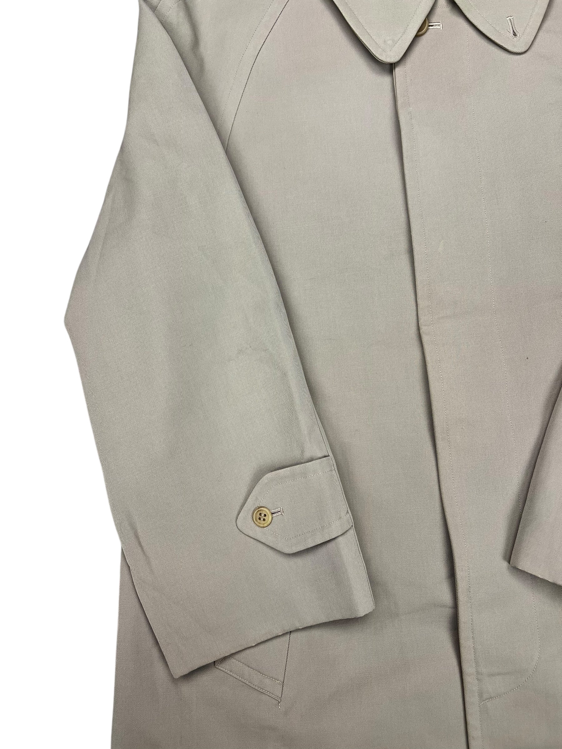 Burberry Vintage Khaki Trench Coat