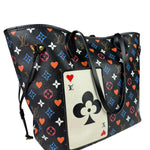 Louis Vuitton Black 'Game On' MM Neverfull Tote Bag