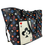 Louis Vuitton Black 'Game On' MM Neverfull Tote Bag