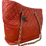Chanel Quilted Lambskin In The Business North/South Tote 2010