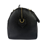 Louis Vuitton Black Monogram Bandouliere NM Empreinte Noir Speedy 30