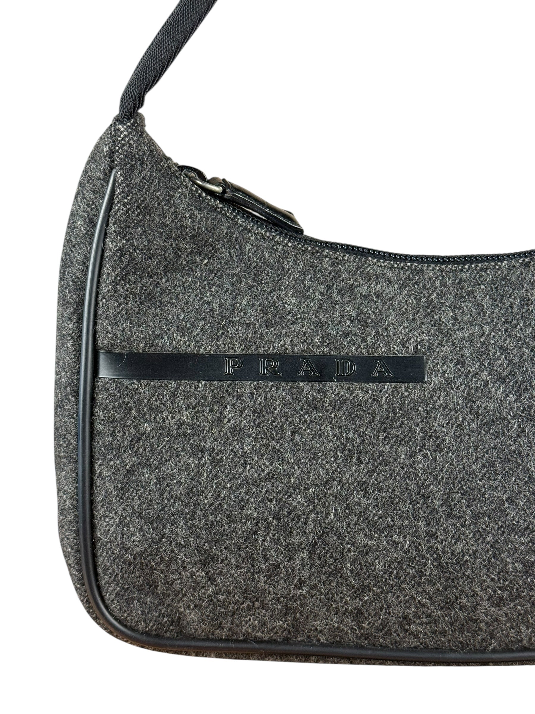 Prada Sport Wool Handbag