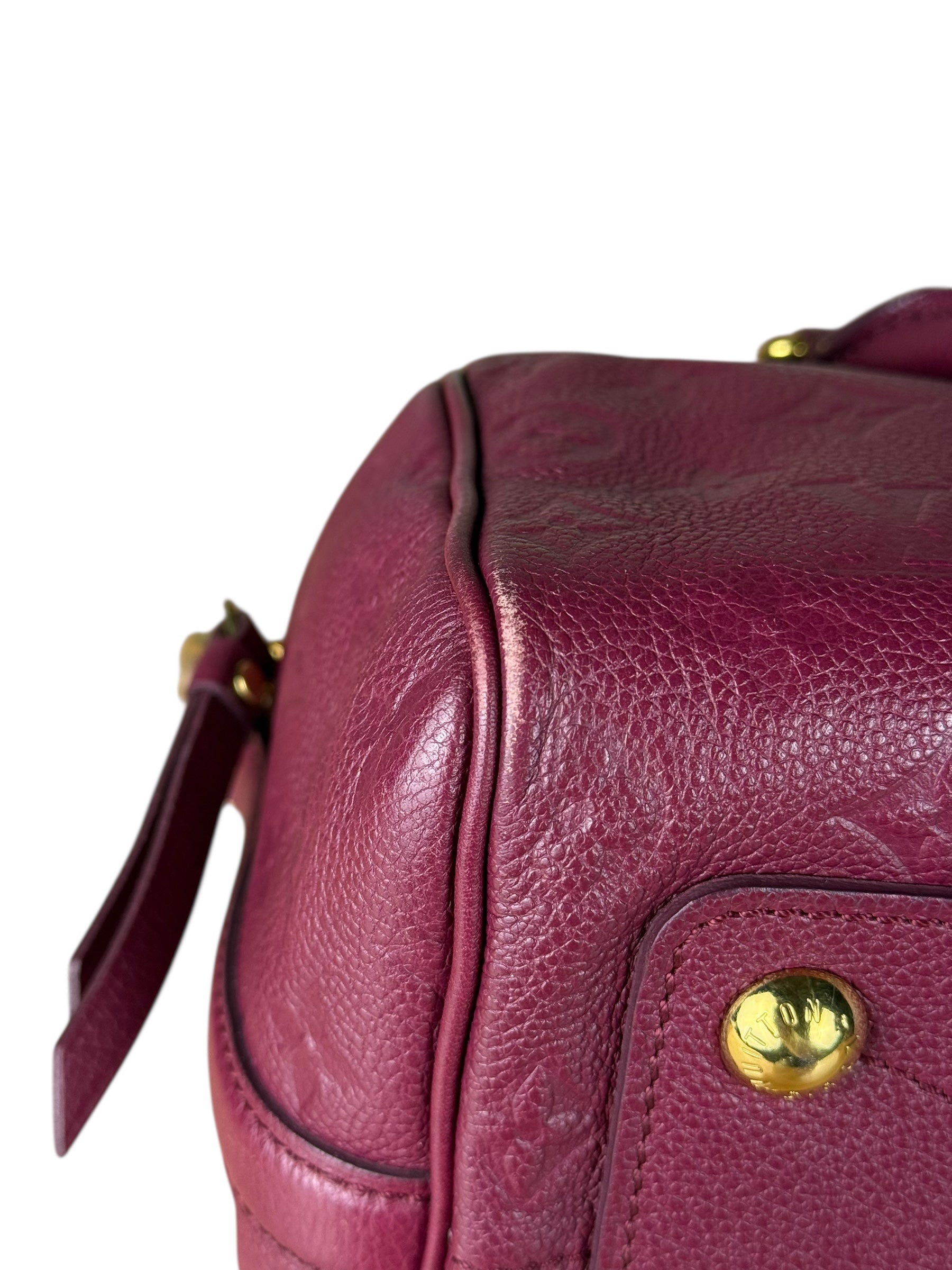 Louis Vuitton Empriente Speedy Bandouliere 25 Fuchsia