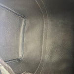 Gucci GG Supreme Coated Boston Bag Dark Brown