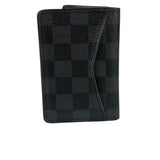 Louis Vuitton Black Damier Bi-Fold Cardholder