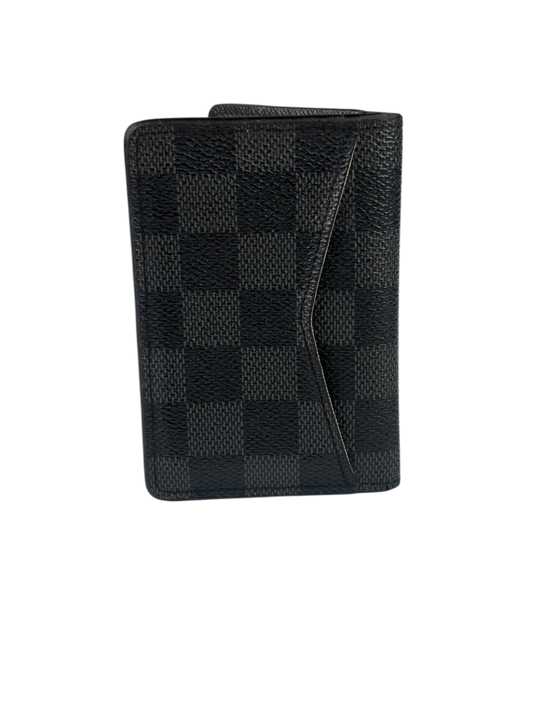 Louis Vuitton Black Damier Bi-Fold Cardholder