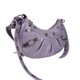 Balenciaga Lilac Calfskin Le Cagole XS Shoulder Bag