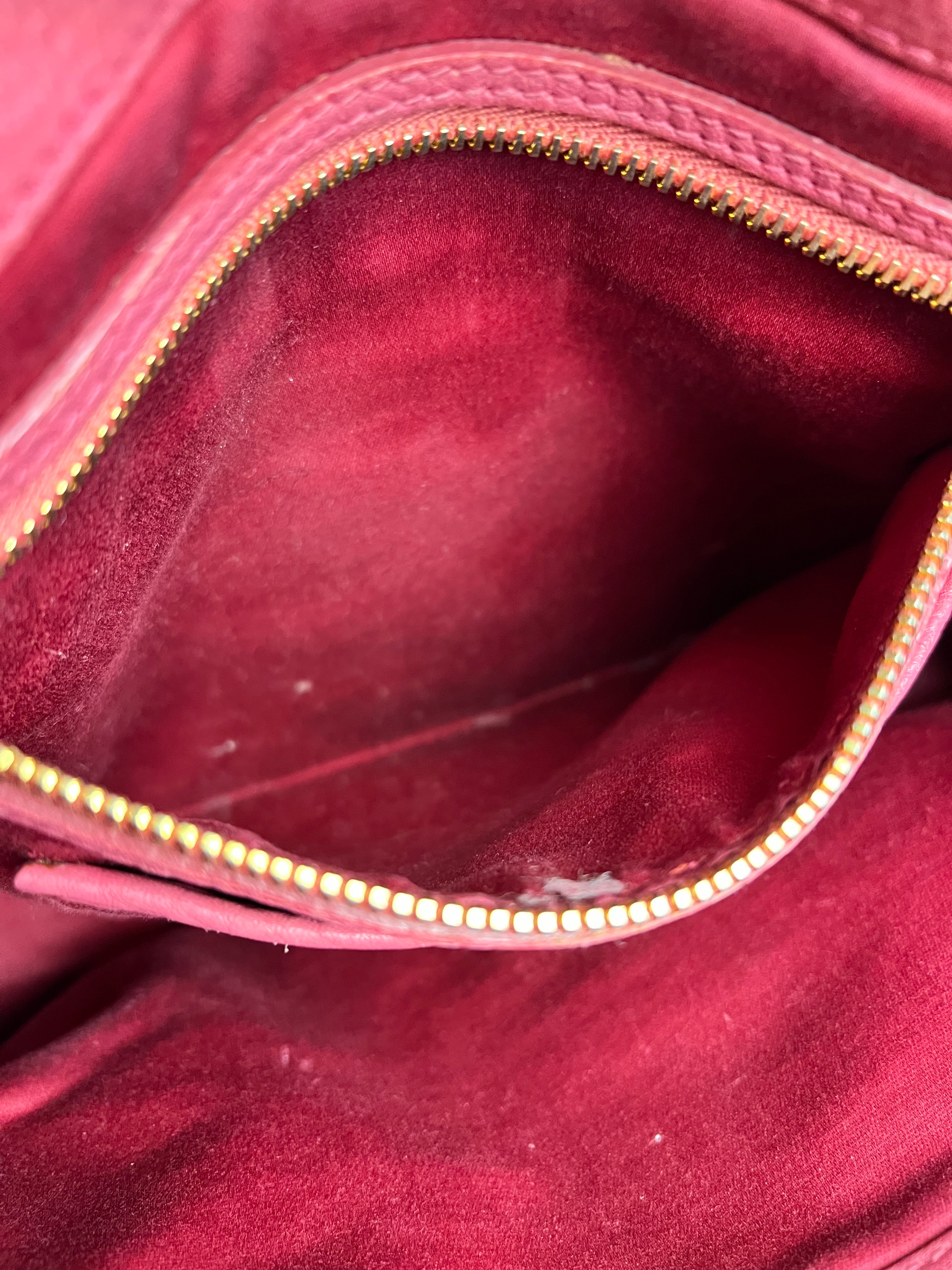 Miu Miu Pink Leather 2Way Tote Bag