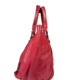 Balenciaga Red Leather Le City Tote