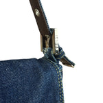 Fendi Vintage Dark Denim Baguette