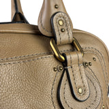Chloe Brown Leather Paddington Shoulder Bag