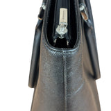 Burberry Black Saffiano Leather Tote Bag