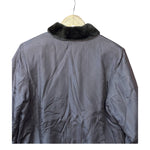 Flash Moonbat Brown Rabbit Fur Reversible Coat