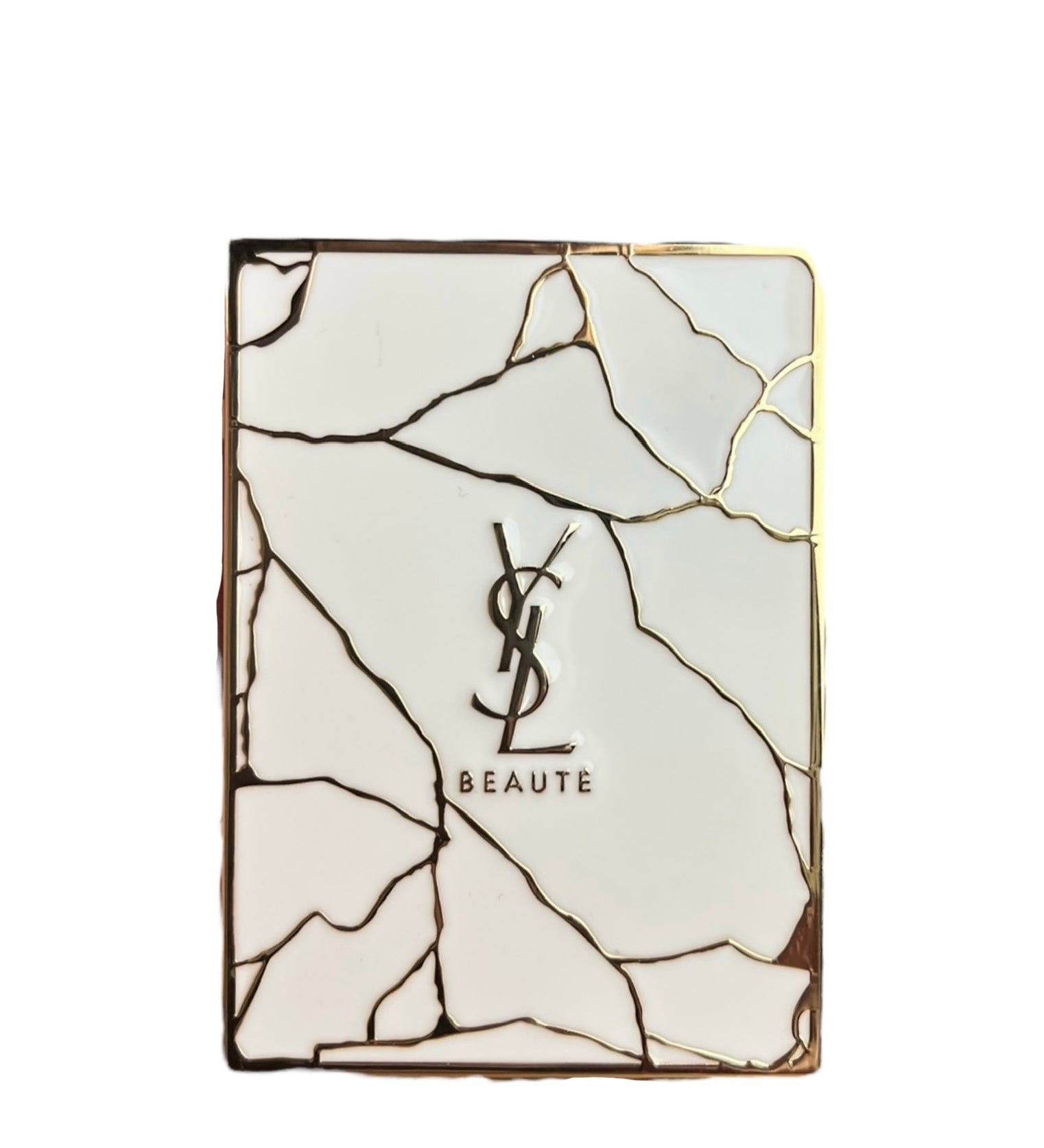 YSL Beauty Mini Pocket Mirror White/Gold