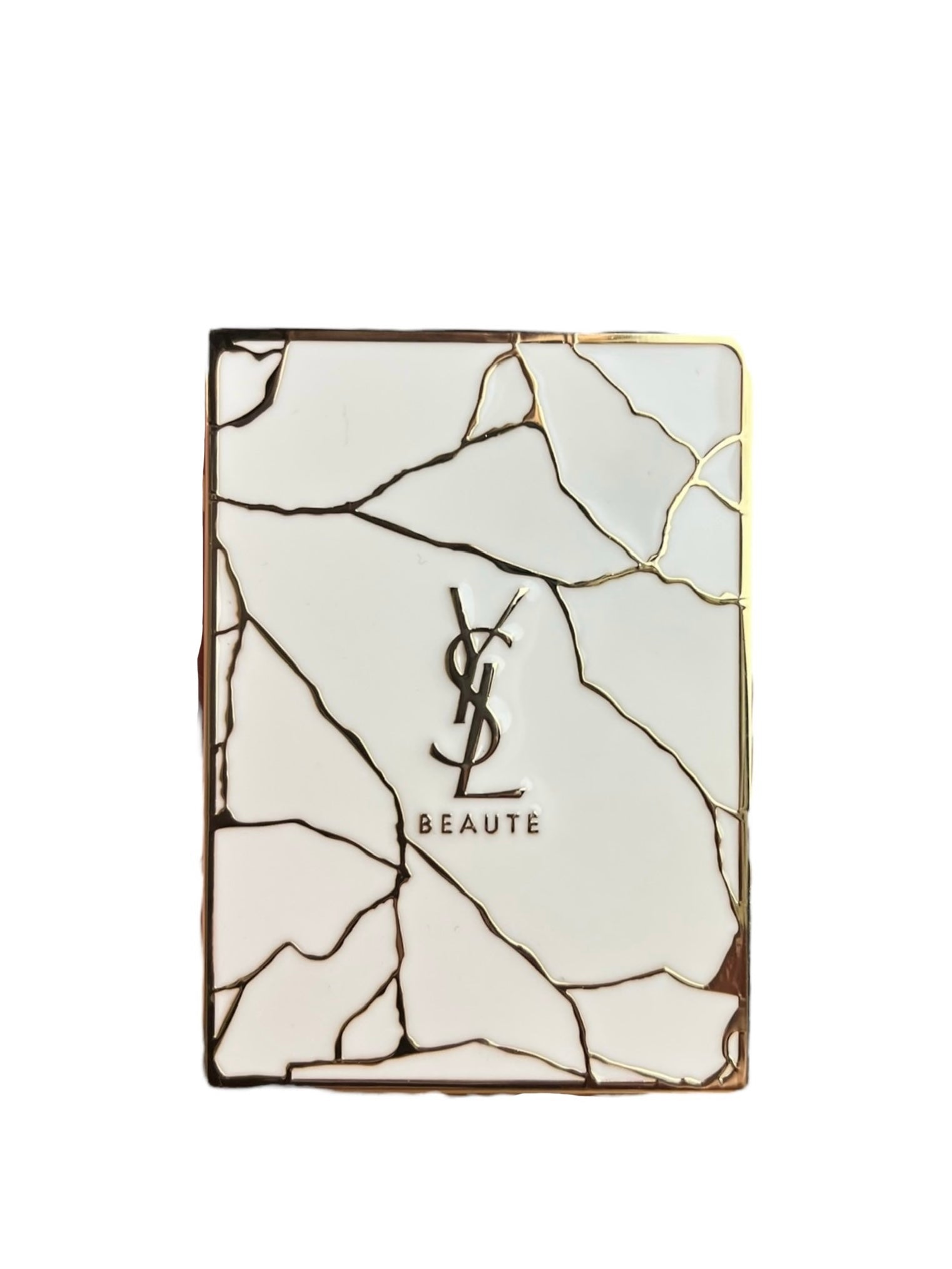 YSL Beauty Mini Pocket Mirror White/Gold