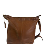 Coach Vintage Brown Leather Legacy Zip Crossbody Bag